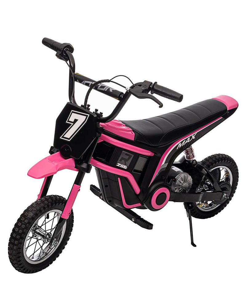 Kids Electric 24V Battery-Powered Off-Road Dirt Bike Ride-On Motorcycle Toy Magic Cars 10