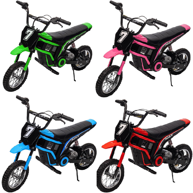 Kids Electric 24V Battery-Powered Off-Road Dirt Bike Ride-On Motorcycle Toy Magic Cars 17