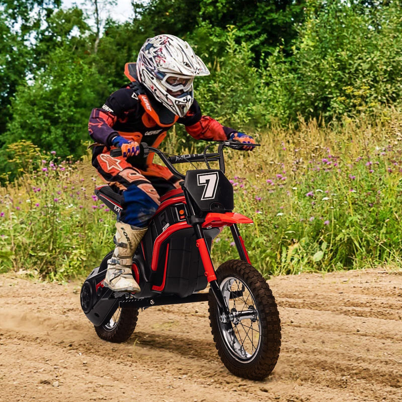 Kids Electric 24V Battery-Powered Off-Road Dirt Bike Ride-On Motorcycle Toy Magic Cars 7