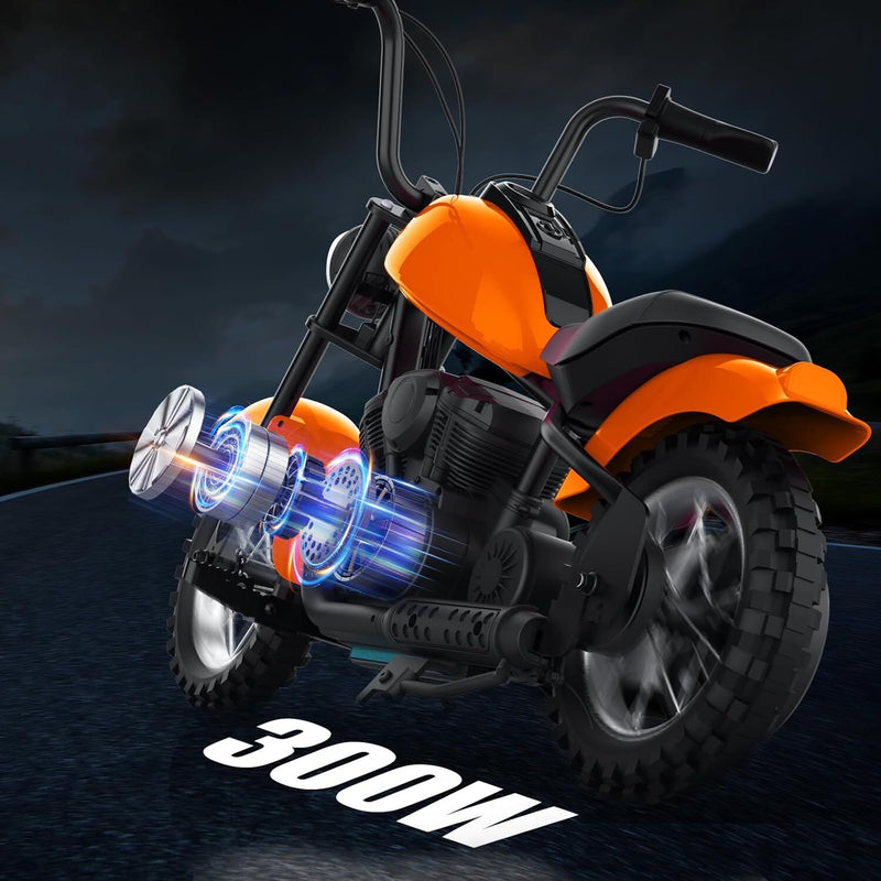 24V Kids Electric Dirt Bike with 300W Motor Ride-On Motorcycle Magic Cars 3