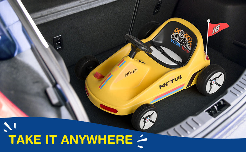 12V Kids Electric Go-Kart with 4.5AH Battery, 2-Speed, 2.9 MPH, Parental Remote Control Magic Cars 11