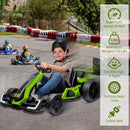 Kids 24V Electric Go Kart with Dual 300W Motors for Drift Racing Fun at 8MPH Magic Cars 4