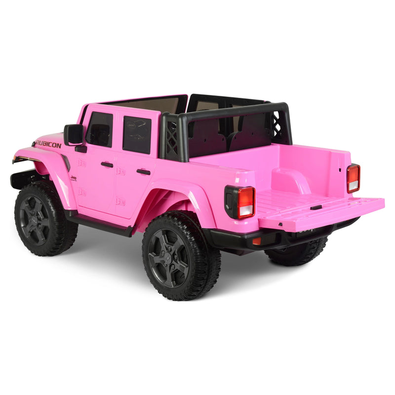 Electric 2-Seater Ride-On Jeep Toy for Kids Ages 3-8 in Pink, Gray, and Blue Magic Cars 10