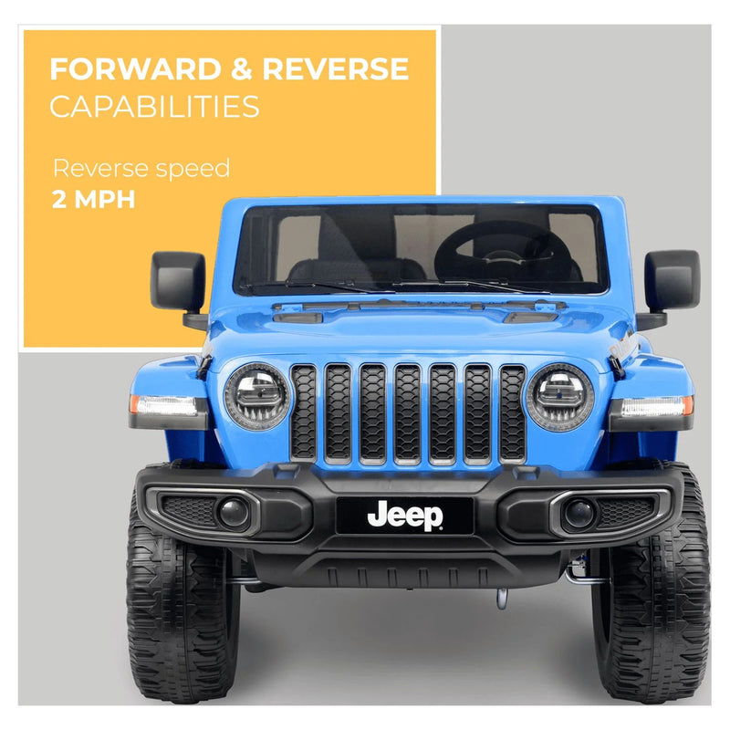 Electric 2-Seater Ride-On Jeep Toy for Kids Ages 3-8 in Pink, Gray, and Blue Magic Cars 21