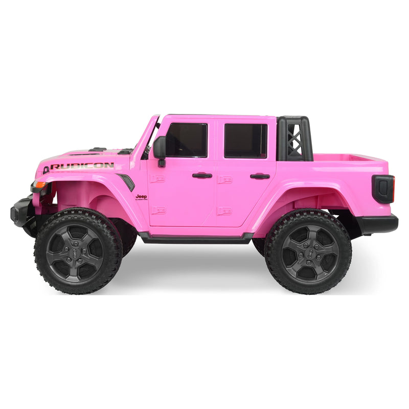 Electric 2-Seater Ride-On Jeep Toy for Kids Ages 3-8 in Pink, Gray, and Blue Magic Cars 7