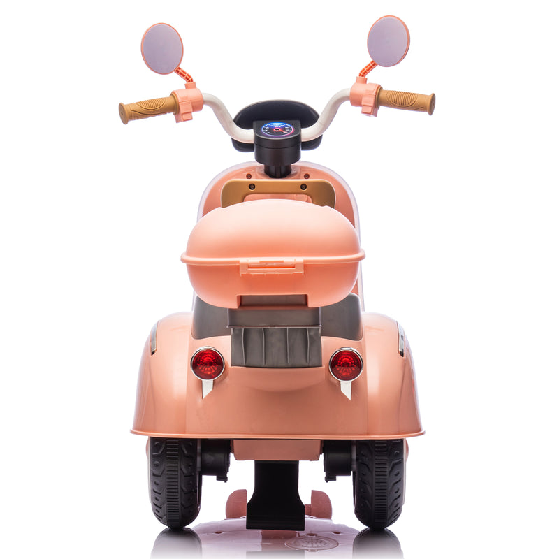 12V Kids Electric 3-Wheel Ride-On Motorcycle with Large Storage for Ages 3-6 Magic Cars 2