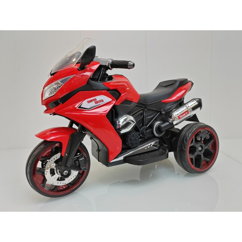 Kids Electric Rechargeable Three-Wheel Motorcycle with Battery and Lights Magic Cars 10