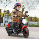 Kids Electric Motorcycle with Training Wheels and LED Headlights in Red Magic Cars 1