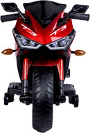 Electric Kids Motorcycle with Training Wheels for Ages 3-8, Red Magic Cars 1