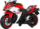 Electric Kids Motorcycle with Wheels and Music for Boys and Girls Ages 3-8, Red Magic Cars Variant 0