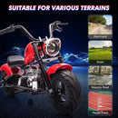 Kids Electric 36V Off-Road Dirt Bike Motorcycle with LED Lights and 16.5 MPH Speed Magic Cars 14