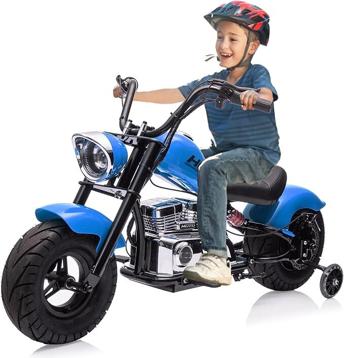 Kids Electric 36V Off-Road Dirt Bike Motorcycle with LED Lights and 16.5 MPH Speed Magic Cars 15