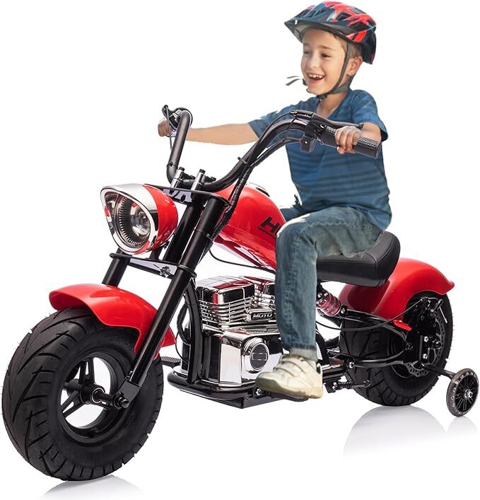 Kids Electric 36V Off-Road Dirt Bike Motorcycle with LED Lights and 16.5 MPH Speed Magic Cars 1