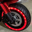 12V Electric Kids Ride-On Motorcycle with Training Wheels and Lights Magic Cars 19