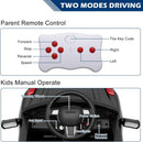 Kids Electric Remote Control Truck with 3 Speeds, Safety Seat Belt, and MP3 Music Player Magic Cars 6
