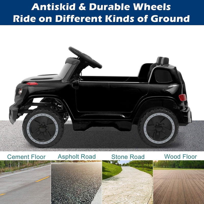 Kids Electric Remote Control Truck with 3 Speeds, Safety Seat Belt, and MP3 Music Player Magic Cars 8