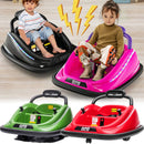 Electric Kids Ride-On Bumper Car with 360° Spin, Remote Control, and LED Lights Magic Cars 2