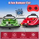 Electric Kids Ride-On Bumper Car with 360° Spin, Remote Control, and LED Lights Magic Cars 2