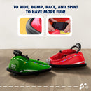 Electric Kids Ride-On Bumper Car with 360° Spin, Remote Control, and LED Lights Magic Cars 8
