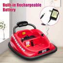 Electric Kids Ride-On Bumper Car with Remote Control and 360° Rotation - Red Magic Cars 8