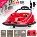Electric Kids Ride-On Bumper Car with Remote Control and 360° Rotation - Red Magic Cars Variant 0
