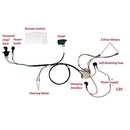 12V Kids Electric Ride-On Car with DIY Wire Harness and Remote Control Magic Cars 1