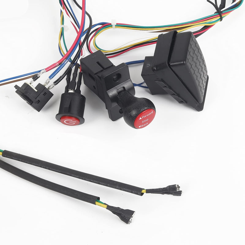 12V Kids Electric Ride-On Car with DIY Wire Harness and Remote Control Magic Cars 3