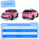 12V Licensed Land Rover Kids Electric Ride-On Car with Remote Control and MP3 Player Magic Cars 3