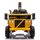 Electric Kids Ride-On Car 3-Seater with 4-Motor Drive and Parental Remote Control Magic Cars 6