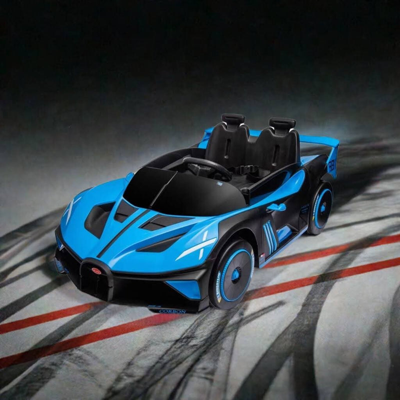 Kids 18V Electric Ride-On Drift Car with Spin Mode, LED Lights and Parent Remote Control Magic Cars 1