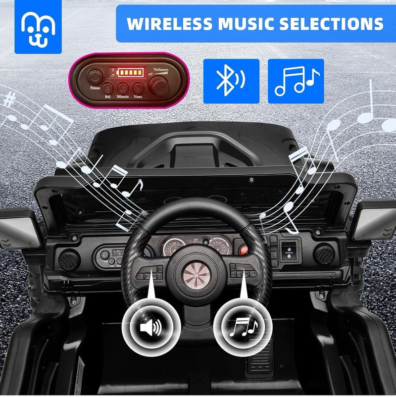 12V Electric Ride-On Jeep Truck for Kids with Remote Control and Rechargeable Battery Magic Cars 3