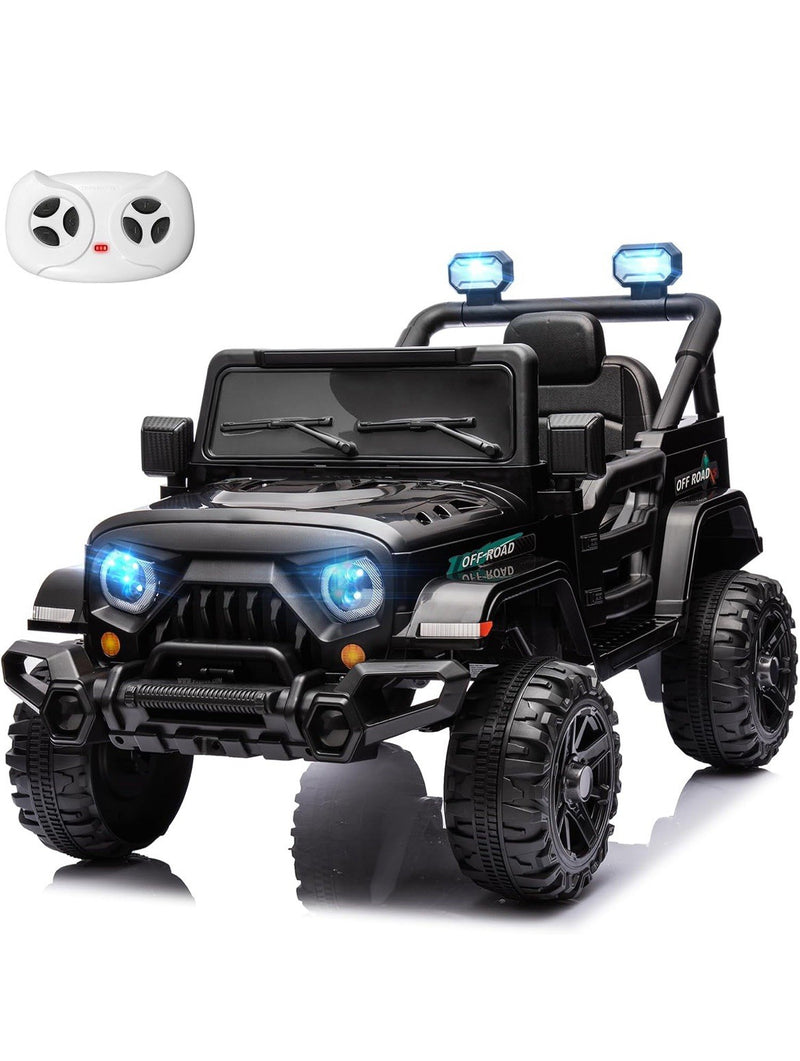 12V Electric Ride-On Jeep Truck for Kids with Remote Control and Rechargeable Battery Magic Cars Variant 0