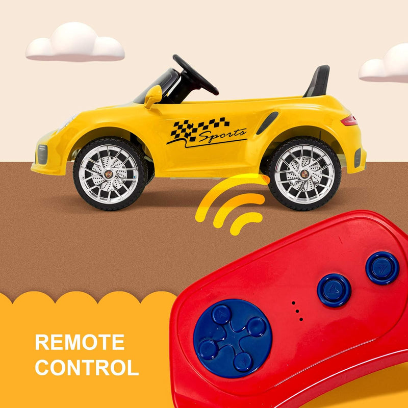 Electric 6V Battery-Powered Kids Ride-On Car with Remote Control Magic Cars 3