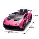 Electric Drift Car for Kids with 24V Power, 360 Spin, and LED Lights, Suitable for Ages 4+ Magic Cars 2