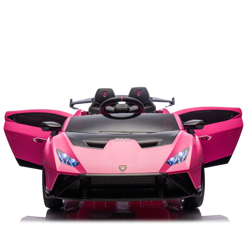 Electric Drift Ride-On Car for Kids with Foam Front Wheels and Interactive Music Magic Cars 12