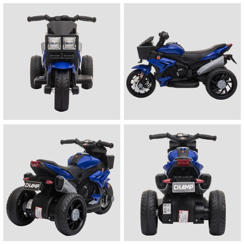 Electric 3-Wheel Battery-Powered Ride-On Motorcycle for Toddlers Magic Cars 7