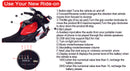 Kids Electric Ride-On Motorcycle with Training Wheels, LED Lighting & Manual Throttle Magic Cars 8