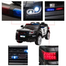 Kids Electric Ride On Police Car 12V Battery with Parental Remote Control Magic Cars 6