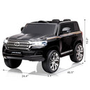 Electric 12V Battery-Powered Kids Ride-On SUV Truck Licensed Toyota Vehicle Magic Cars 1