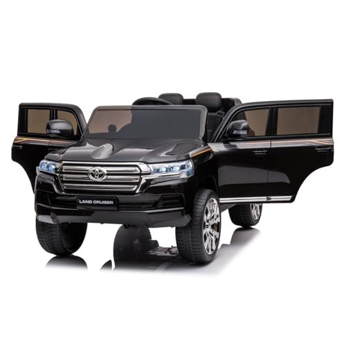 Electric 12V Battery-Powered Kids Ride-On SUV Truck Licensed Toyota Vehicle Magic Cars Variant 0