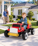 12V Battery Operated Kids Electric Ride-On Truck with Remote, Music, Horn, and LED Lights Magic Cars 8