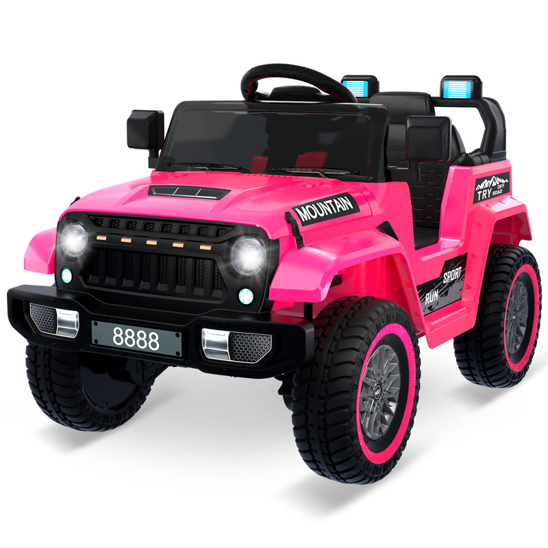 12V Kids Electric Ride-On Truck with Remote Control and MP3 Player Magic Cars 2
