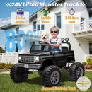 Chevrolet Cheyenne 24V Kids Electric Ride-On Truck with Remote Control and Bluetooth - Black Magic Cars 2
