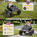 Chevrolet Cheyenne 24V Kids Electric Ride-On Truck with Remote Control and Bluetooth - Black Magic Cars 3