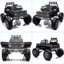 Chevrolet Cheyenne 24V Kids Electric Ride-On Truck with Remote Control and Bluetooth - Black Magic Cars 9
