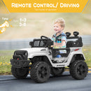 12V Kids Electric Ride-On Truck Toy with Battery, Music, and Remote Control Magic Cars 6