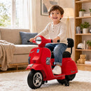 Beginner-Friendly 6V 4-Wheel Electric Scooter Motorcycle for Kids Magic Cars 3