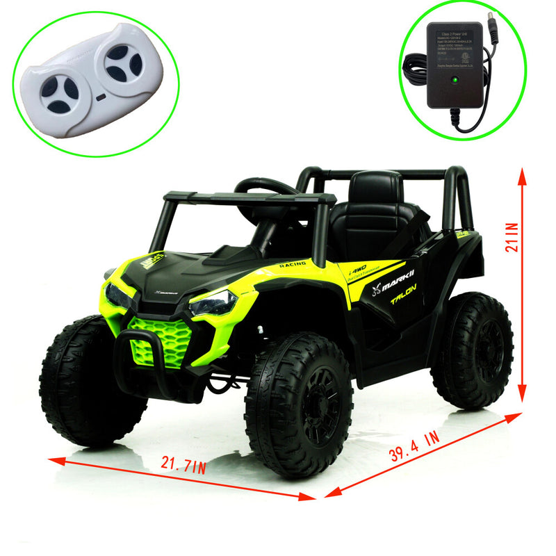 12V Electric Kids UTV Car with Remote Control for Ages 3-6 Magic Cars 3