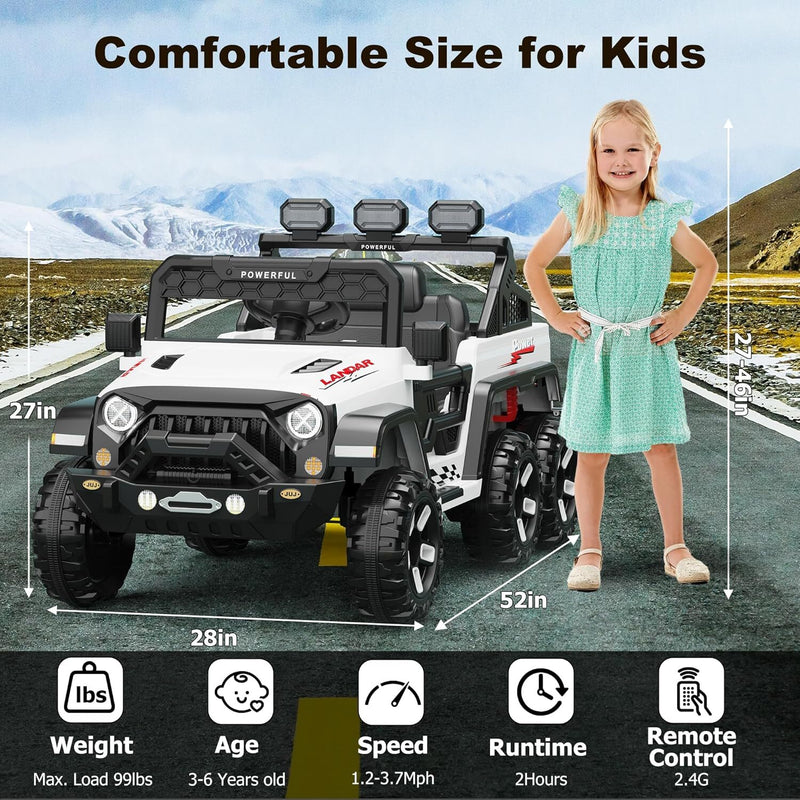 12V Battery-Powered Kids Electric Car with 2.4G Remote Control Magic Cars 16