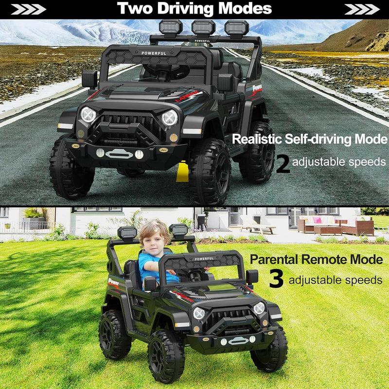 12V Battery-Powered Kids Electric Car with 2.4G Remote Control Magic Cars 8